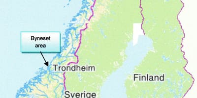 แผนที่ของ norway. kgm นอร์เวย์ Name